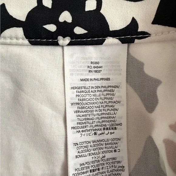 Boden Floral Ankle Pants in Black and Yellow - Picture 11 of 12